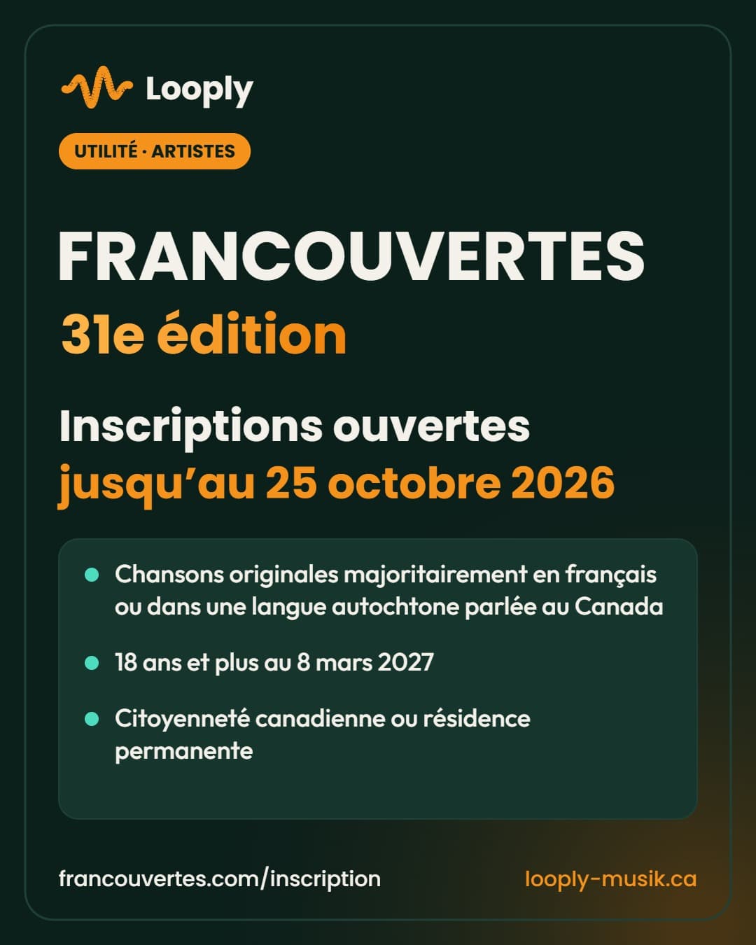 Photo shared by Administrateur Looply